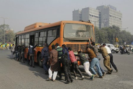 Buses not enough or broken down