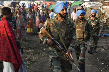 Indian Peace keepers in Congo