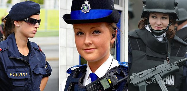 7 Most Beautiful Women Police Forces From Around World