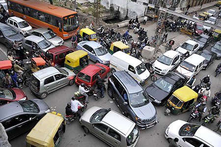 Traffic Snarls Everyday
