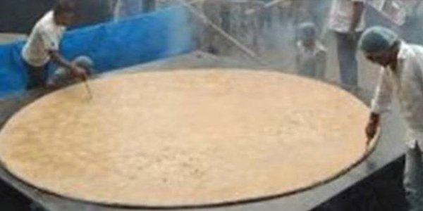 Largest chapati of the world!
