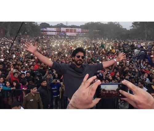 hansraj college shahrukh khan