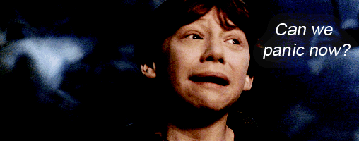 The panic of approaching deadlines 