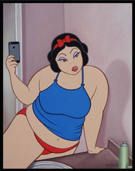 A Obese Snow White