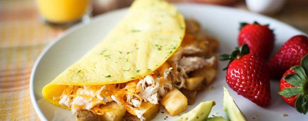Cheesy omelette