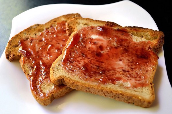 Bread butter toast