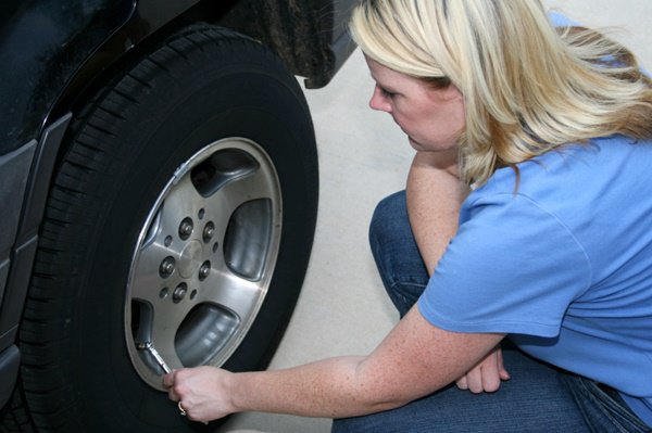 Check tire pressure