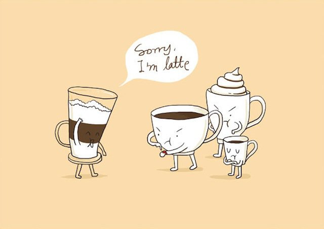 Arent we all late on Mondays? 