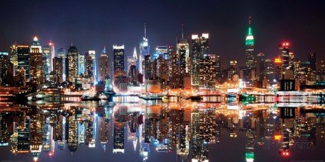 The breathtaking view of the Big Apple