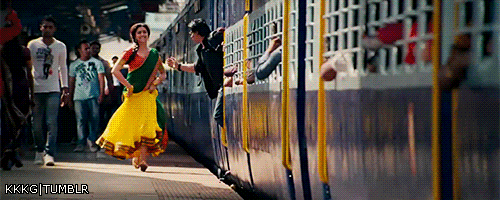 Simran, Meenamma, Geet have all run after a train