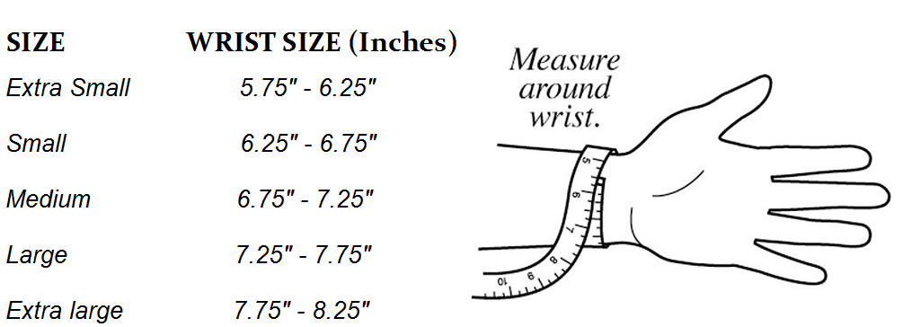How To Measure Your Wrist Size For A Bracelet / How To