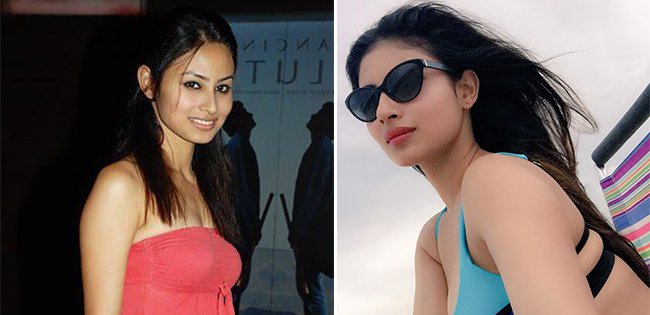 Then And Now Pictures of Mouni Roy