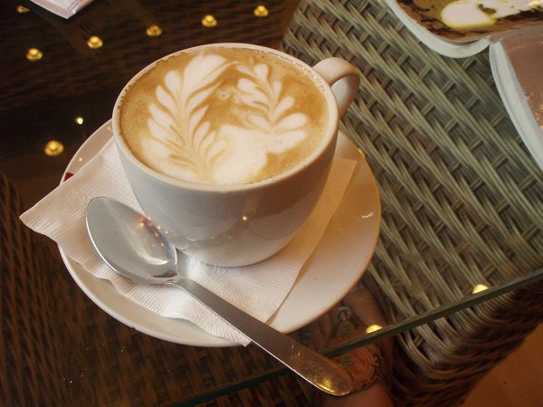 Gorgeous coffee art