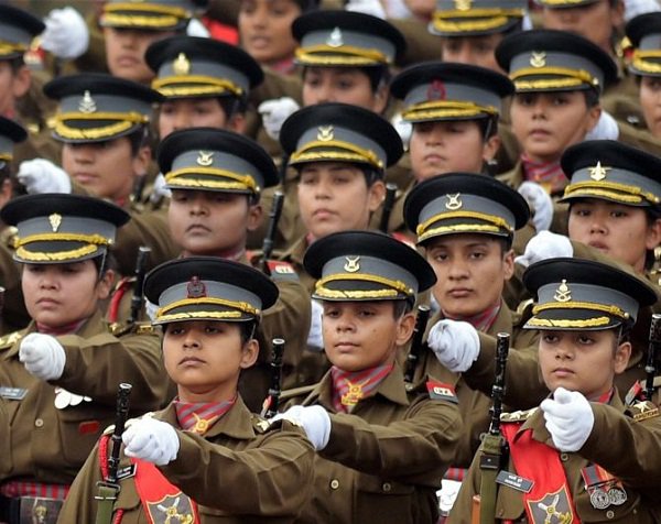 Rehearsal for the Republic Day parade