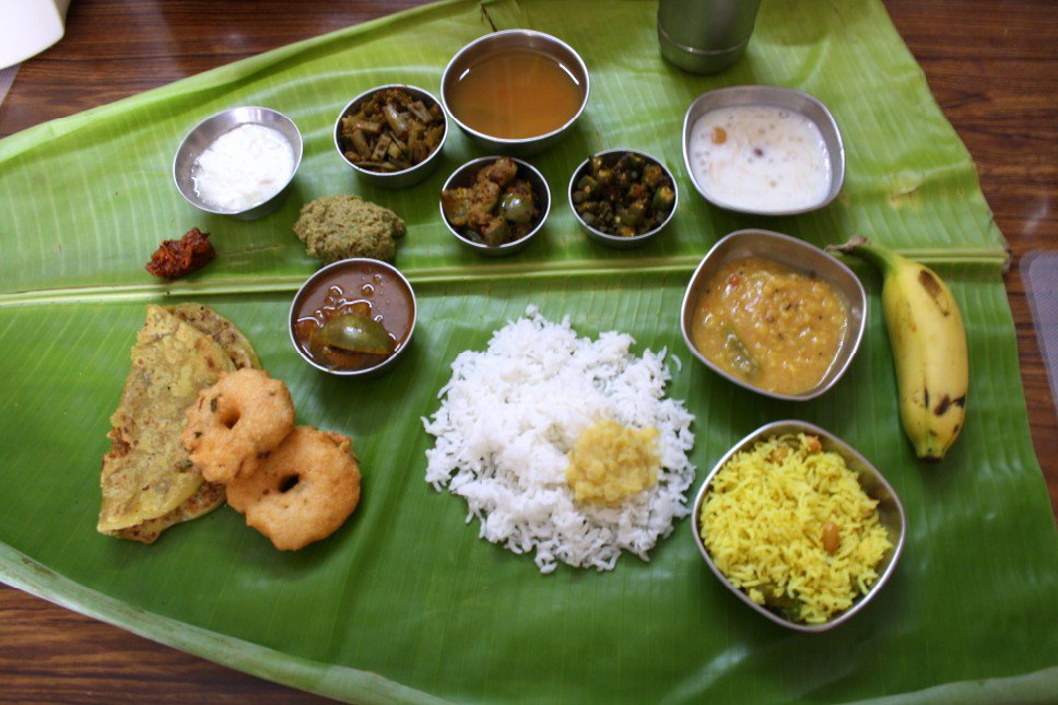 Karnataka thali