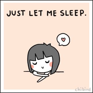 And you love naps.