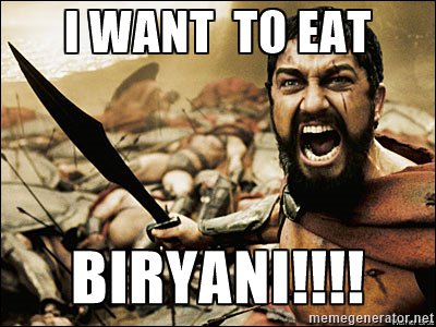 Biryani Lao !