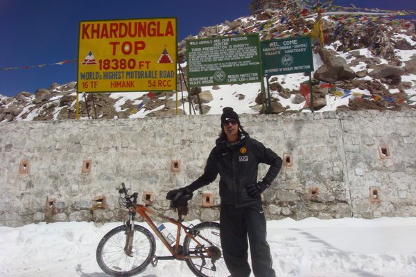 Worlds highest motor able road 