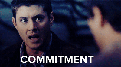 Did you just say commitment?