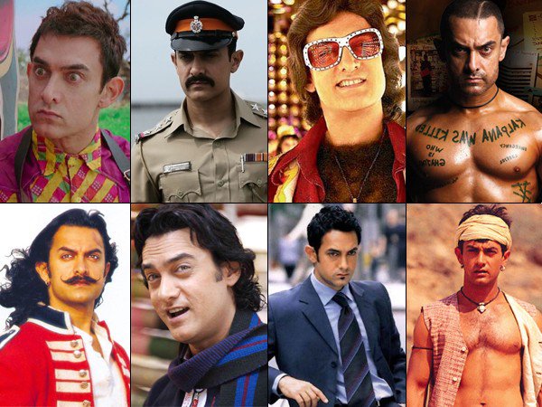 Aamir Roles Collage