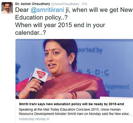 #DearSmriti