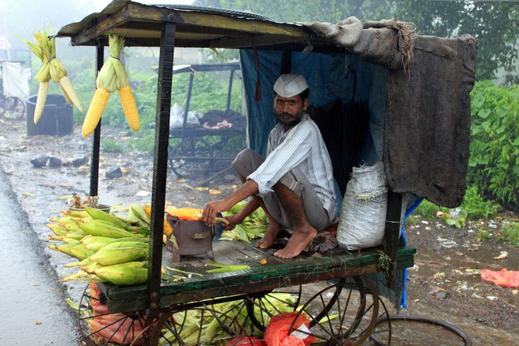 bhutta in the rain