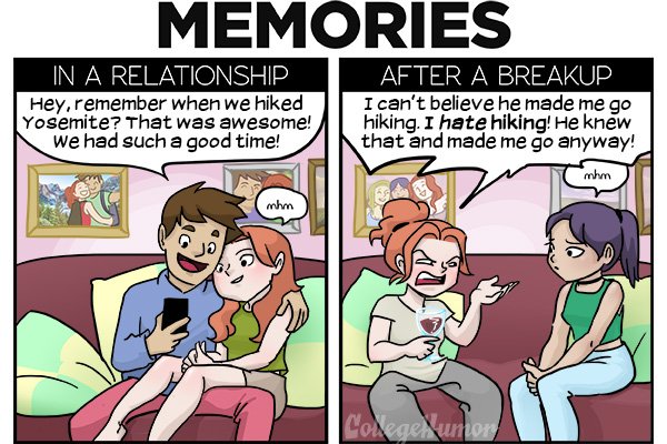 But he is still in my memory