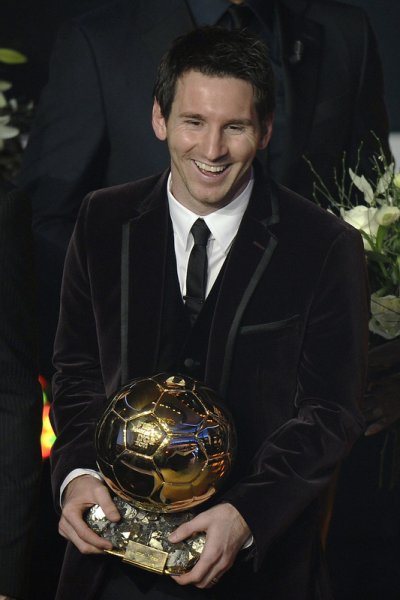 Messi with his charming smile