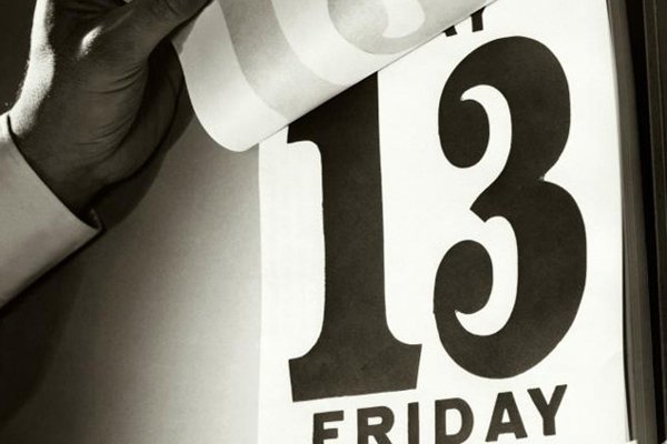 Friday 13th = bad luck 
