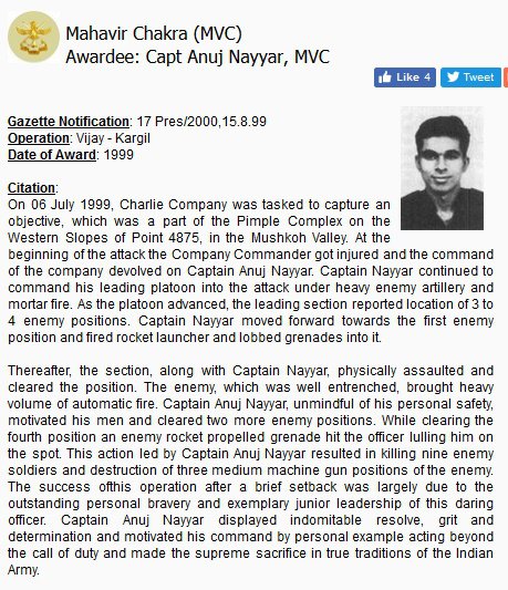 Capt Anuj Nayyar