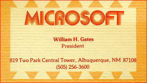 Mr. Gates' CARD