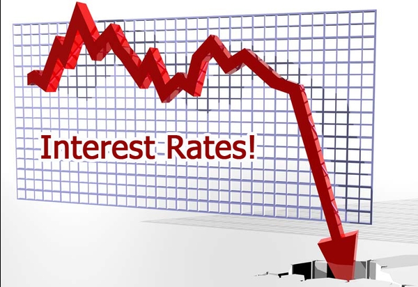 Image result for Interest rates fall