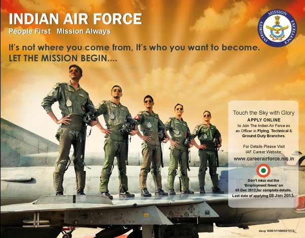 Indian Air Force Ads to Inspire And Give You Goose Bumps!