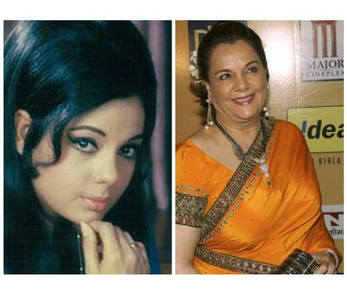 Then And Now Pictures of Vintage Bollywood Divas