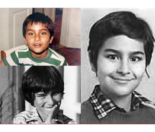 7 Unrecognizable Childhood Pictures of Bollywood Celebs