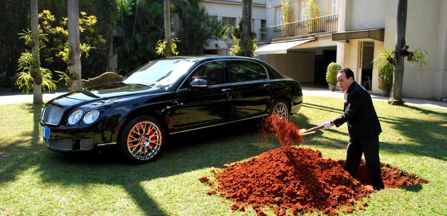 Eccentric Brazilian Billionaire Decides To Bury His Luxury Car So He Can Go  For A Drive After Death